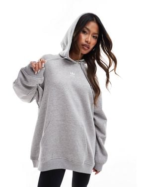 adidas Originals Essential Oversized Hoodie - Gray