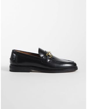 ASOS Loafer mit trense aus em leder - Schwarz