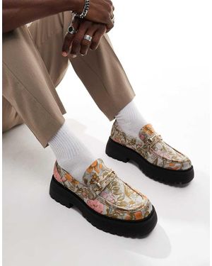 ASOS Chunky Loafers - Natural