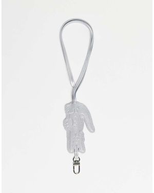 Lacoste Bag/key Chain - White