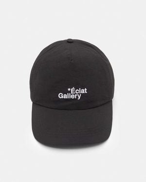 Pull&Bear Technical Cap With Text - Black