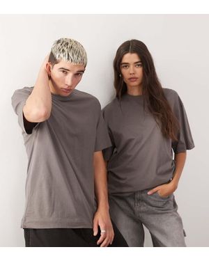 Collusion Unisex T-shirt - Brown