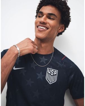Nike Usa World Cup Short Sleeve Away Jersey - Blue