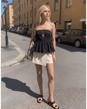 Vero Moda High Waist Skort - Black