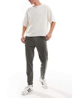 Only & Sons Tapered Cord Pants - Grey