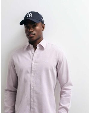BOSS Regular Fit Piqué Shirt - Purple