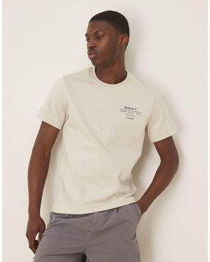 Barbour Huckley Tech T-Shirt - Natural