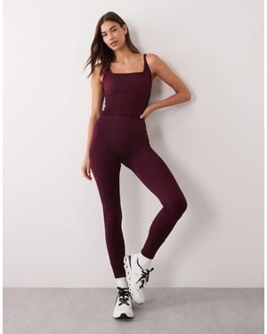 4505 Sculpting Seamless High Waist Gym Leggings - Pink