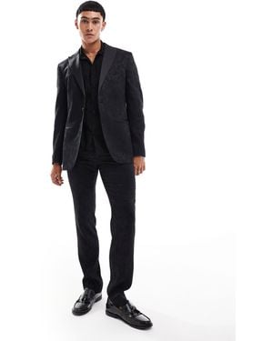 Twisted Tailor Suit Trousers - Blue