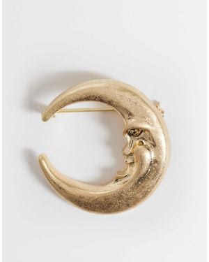 ASOS Single Brooch - White