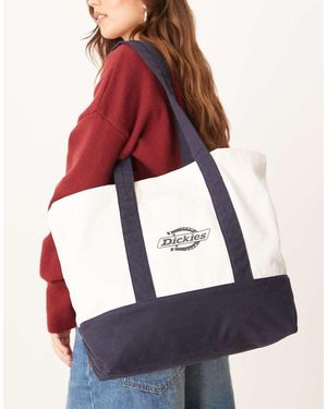 Dickies Borsa Shopping Bianco Sporco E - Rosso