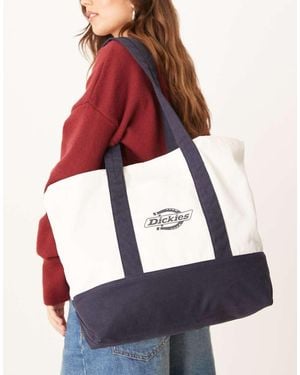 Dickies Logo Canvas Tote Bag - Red