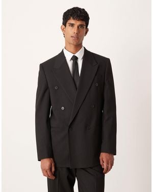 ASOS Relaxed Suit Jacket - Black