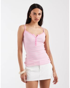 Hollister Henley Cami - White