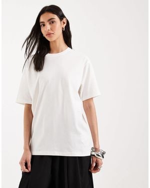 Brave Soul Oversized Fit T-shirt - White