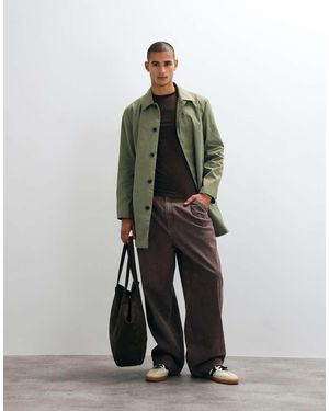 ASOS Gabardina En-Verde