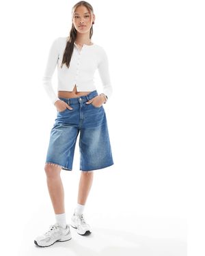 Cotton On Cotton on - everfine - gilet en maille - Bleu
