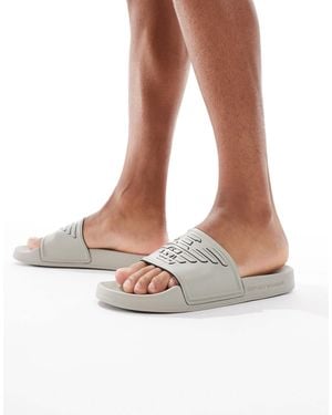Emporio Armani – bodywear – slider - Weiß