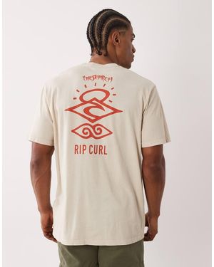 Rip Curl Camiseta Con Estampado Search Icon De - Neutro