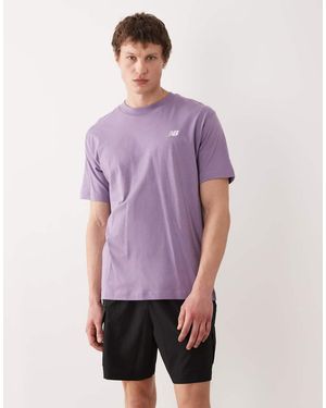 New Balance Sport Essentials Cotton T-Shirt - Purple