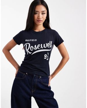 Cotton On Foxridge Graphic Tee - Blue