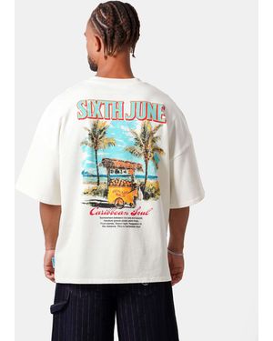 Sixth June – t-shirt - Weiß