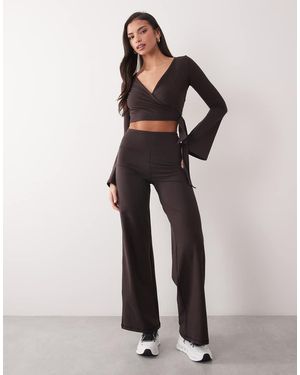 4505 Icon High Waist Wide Leg Dance Pant - Blue