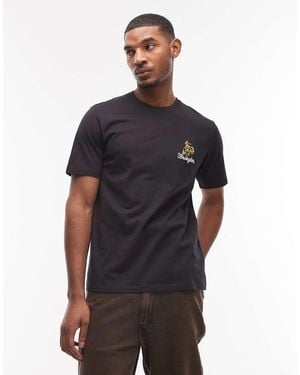 Wrangler Embroidery Tee - Blue