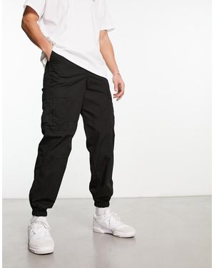 Jack & Jones Intelligence Loose Fit Ripstop Cargo Trouser - Black