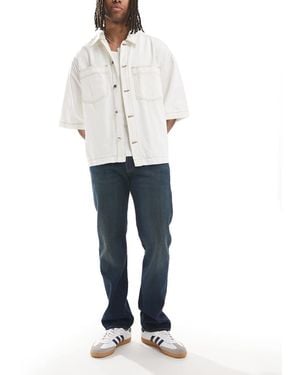 Levi's 501 Original Straight Fit Jeans - White