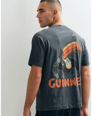 ASOS Lockeres t-shirt mit christmas-guinness-print - Blau