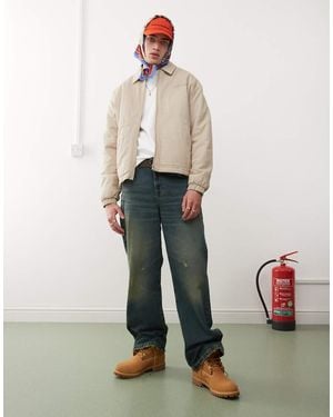 Collusion Harrington Jacket - White
