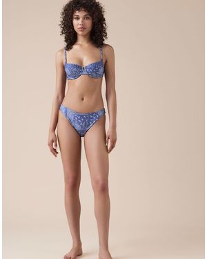 Calzedonia Bikini Bottoms Paisley - Natural