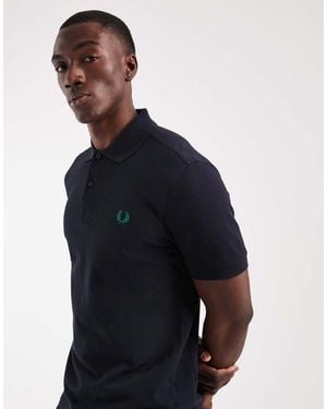 Fred Perry Short Sleeve Polo Shirt - Blue