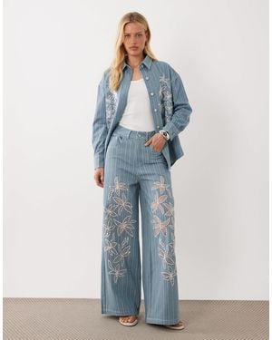Ghospell – rox – baumwoll-jeans - Blau