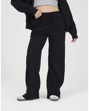 Brave Soul Wide Leg Joggers - Blue
