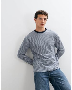 Only & Sons Relaxed Fit Long Sleeve T-shirt - Grey