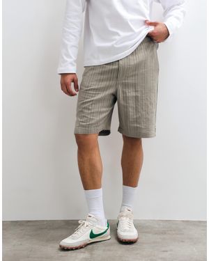 Only & Sons Ensemble short texturé en mélange - Blanc