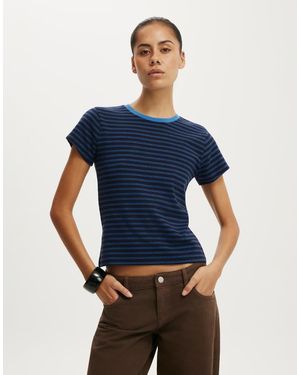 Cotton On 90 S Baby Tee - Blue
