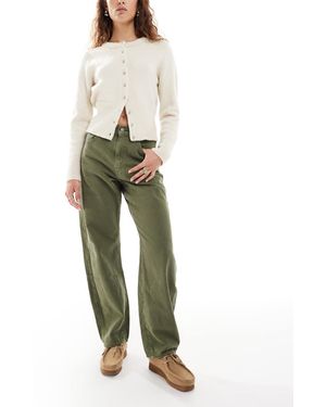 Levi's Vaqueros Caquis Holgados Con Tira Regulable De -Verde