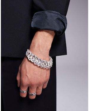 ASOS – strukturiertes armband - Schwarz