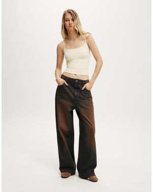 Cotton On Cotton On Boyfriend Super Baggy Jean - White
