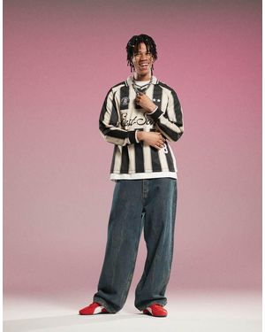Cotton On Cotton On Long Sleeve Soccer Jersey With East Soho Graphic - Pink