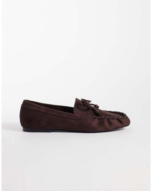 Public Desire Verity Mocassin - Brown