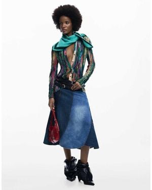 Desigual Overhemd Met Veelkleurige Print - Meerkleurig