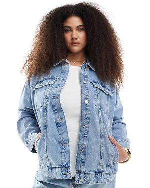 ONLY Oversized Denim Jack - Blauw