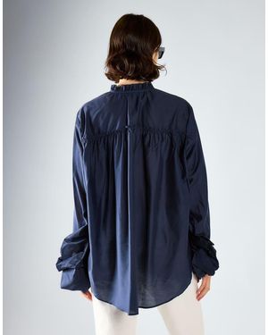 Glamorous Boho Blouse - Blue