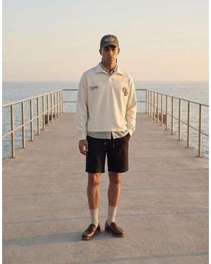 Jack & Jones Drawstring Chino Shorts - Natural