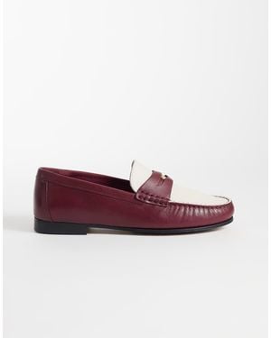 Tommy Hilfiger Coin Contrast Loafer - Purple