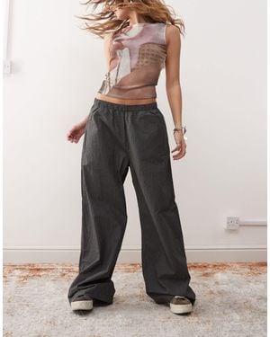 Weekday Tahnee Relaxed Fit Pants - Black